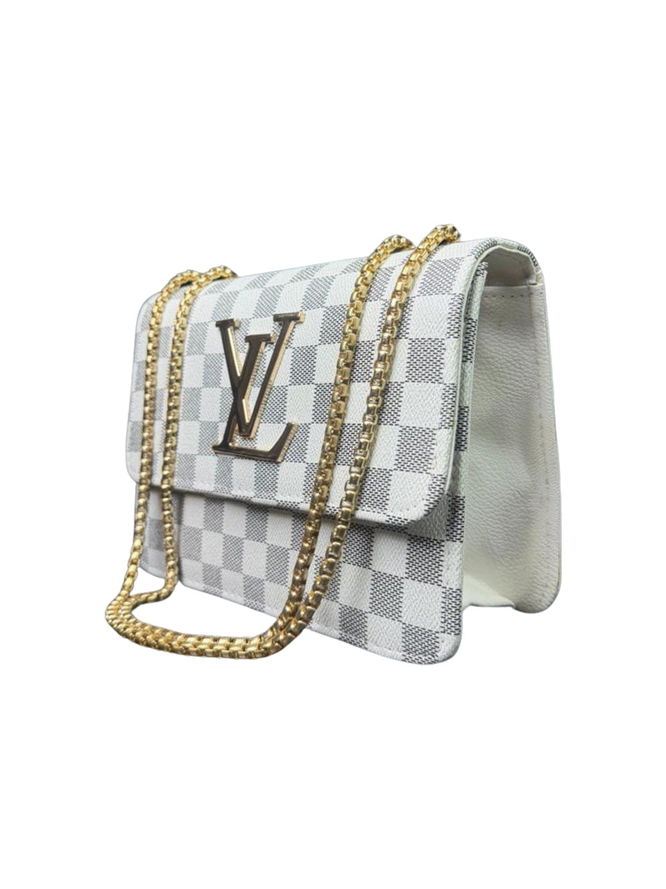 Luxury Checkered Handbag