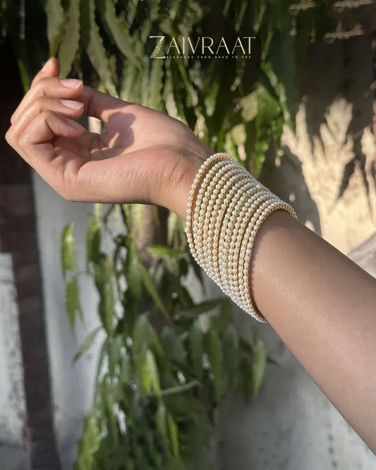 Hania Amir Inspired Pearl Bangles