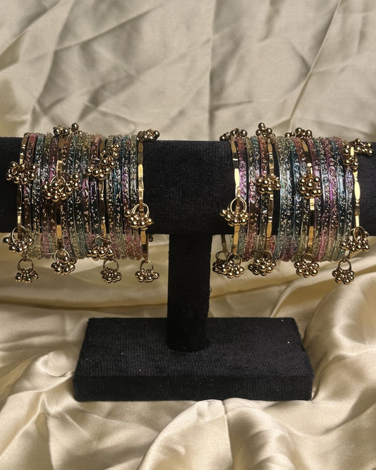 Kashmiri Bangles (Multi - Copper)