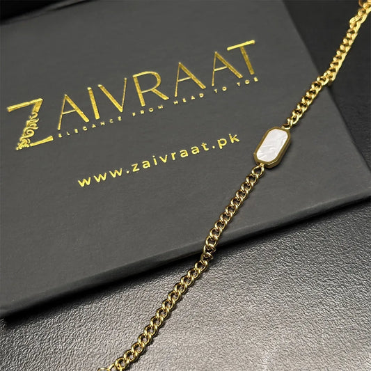 White Onyx Bracelet - Zaivraat