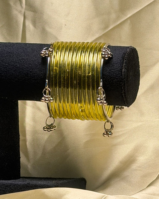 Yellow Jelly Kashmiri Set