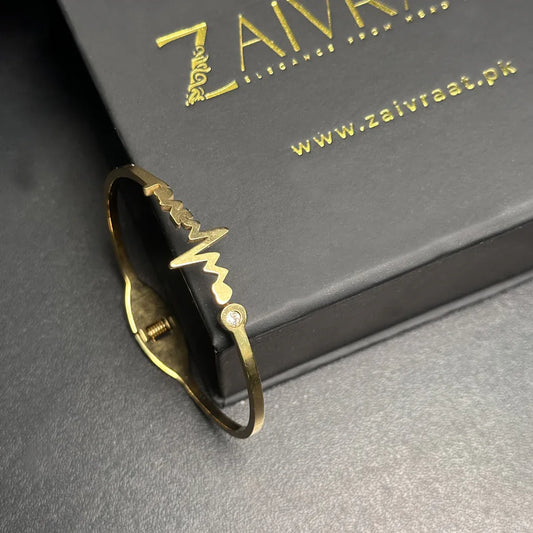 Heartbeat Cuff Bracelet - Zaivraat