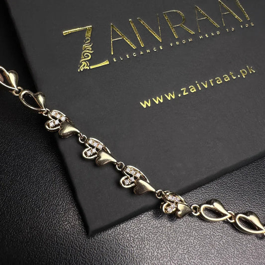 Crystal Heart Bracelet - Zaivraat