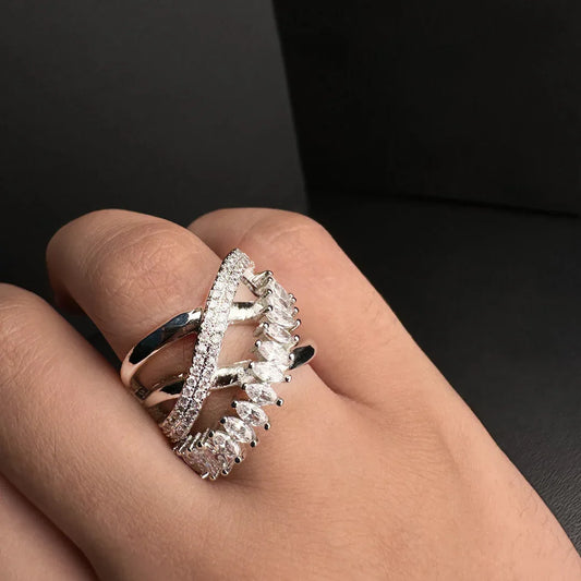 Double Crossover Ring - Zaivraat