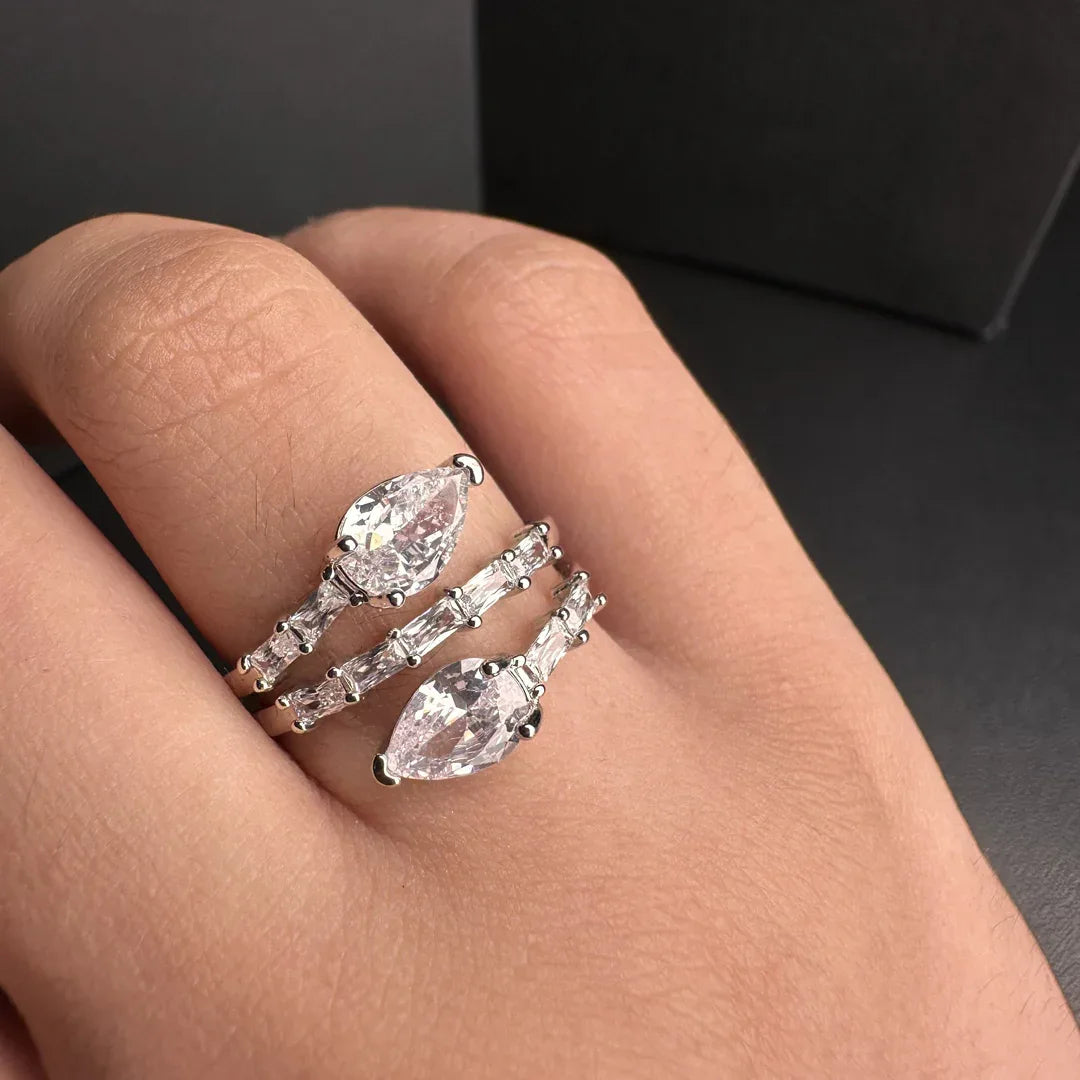 Drop Zircon Ring - Zaivraat