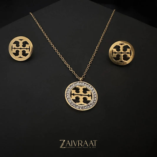 T&B Round Necklace Set - Zaivraat