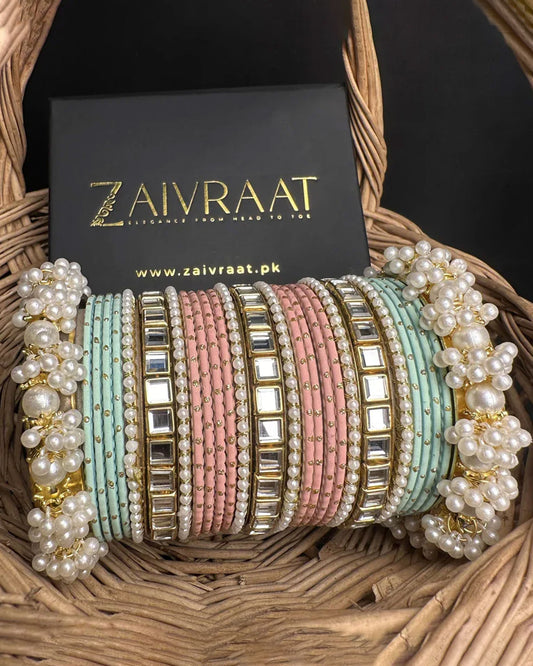 Roop - Pastel Mint & Pink