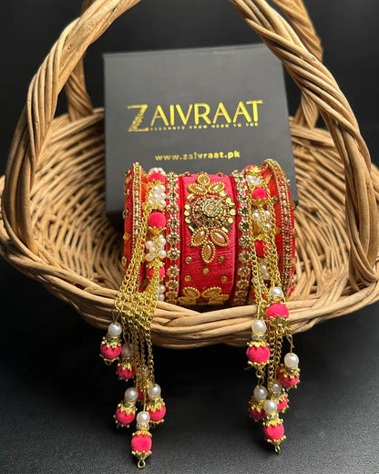 Handmade Fancy Bangles with Tassels