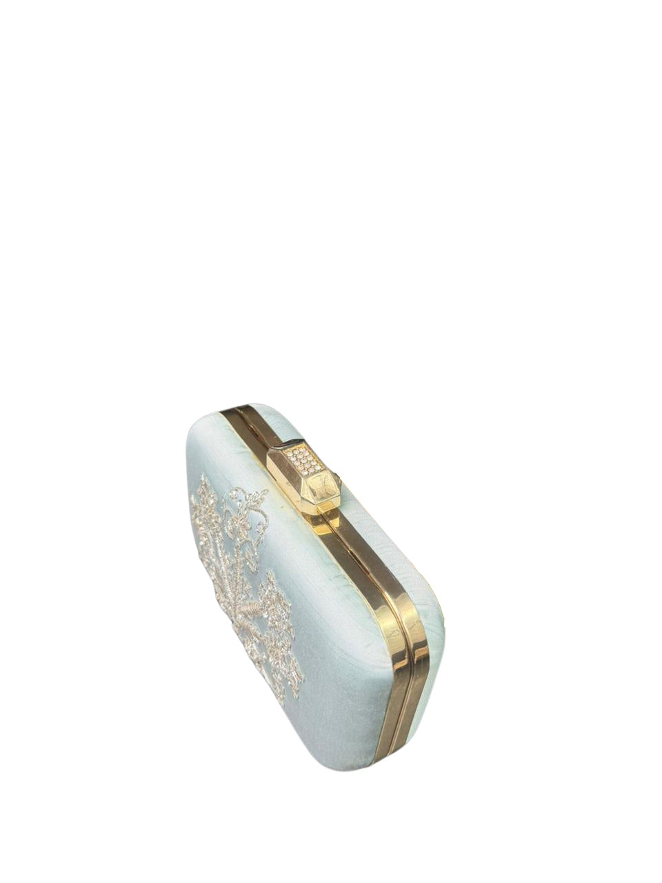 Aqua Whisper Clutch