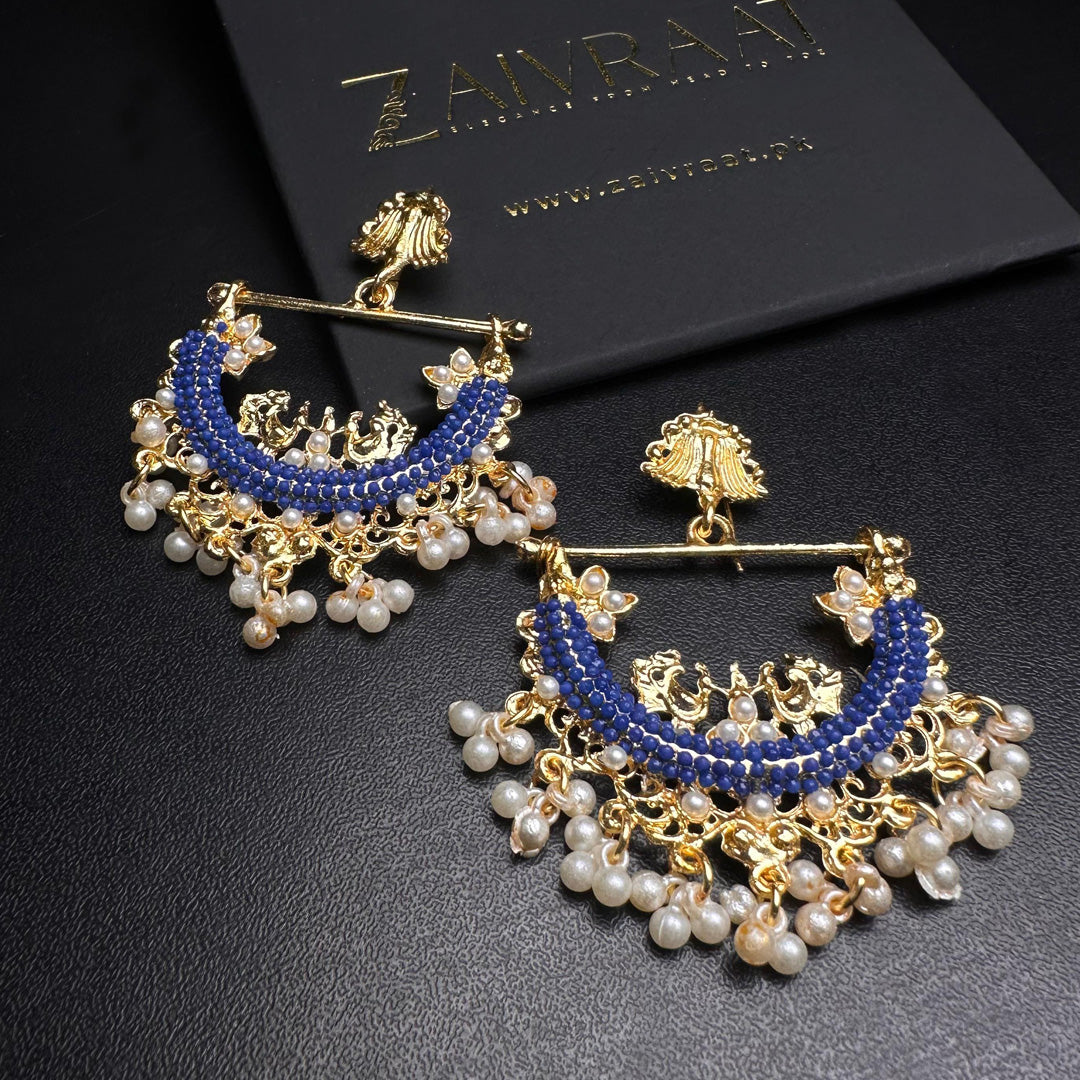 Blue & Gold  Peacock Bali