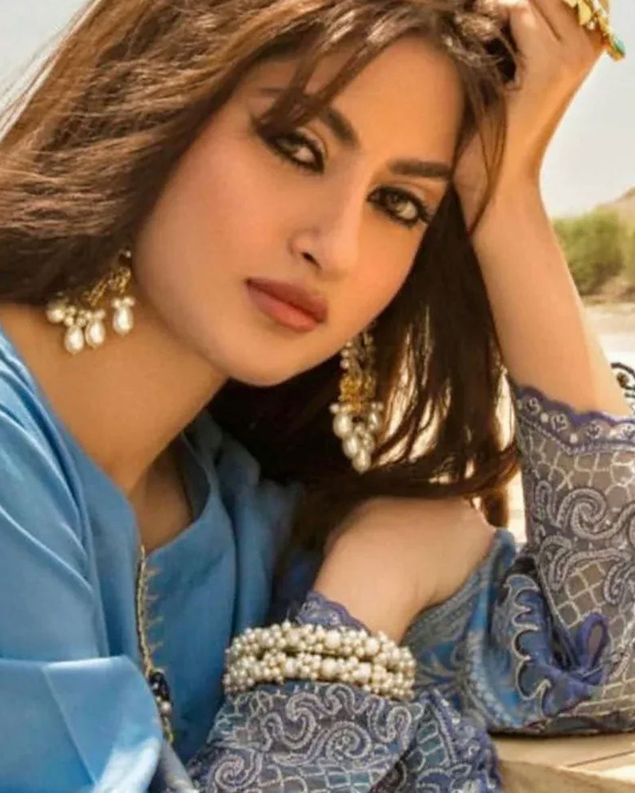 Sajal Ali Inspired Gajra kara