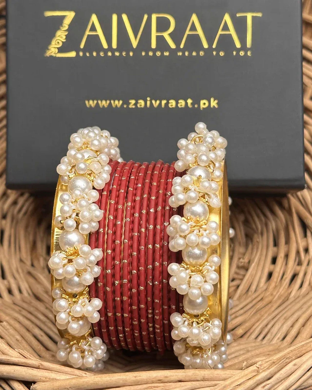 Dilkash - Dotted Metal Bangles