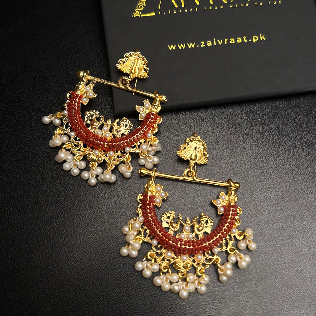 Red & Gold Peacock Bali