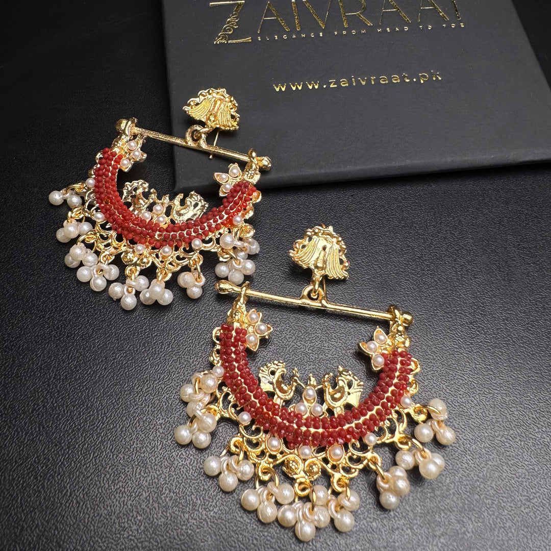 Red & Gold Peacock Bali