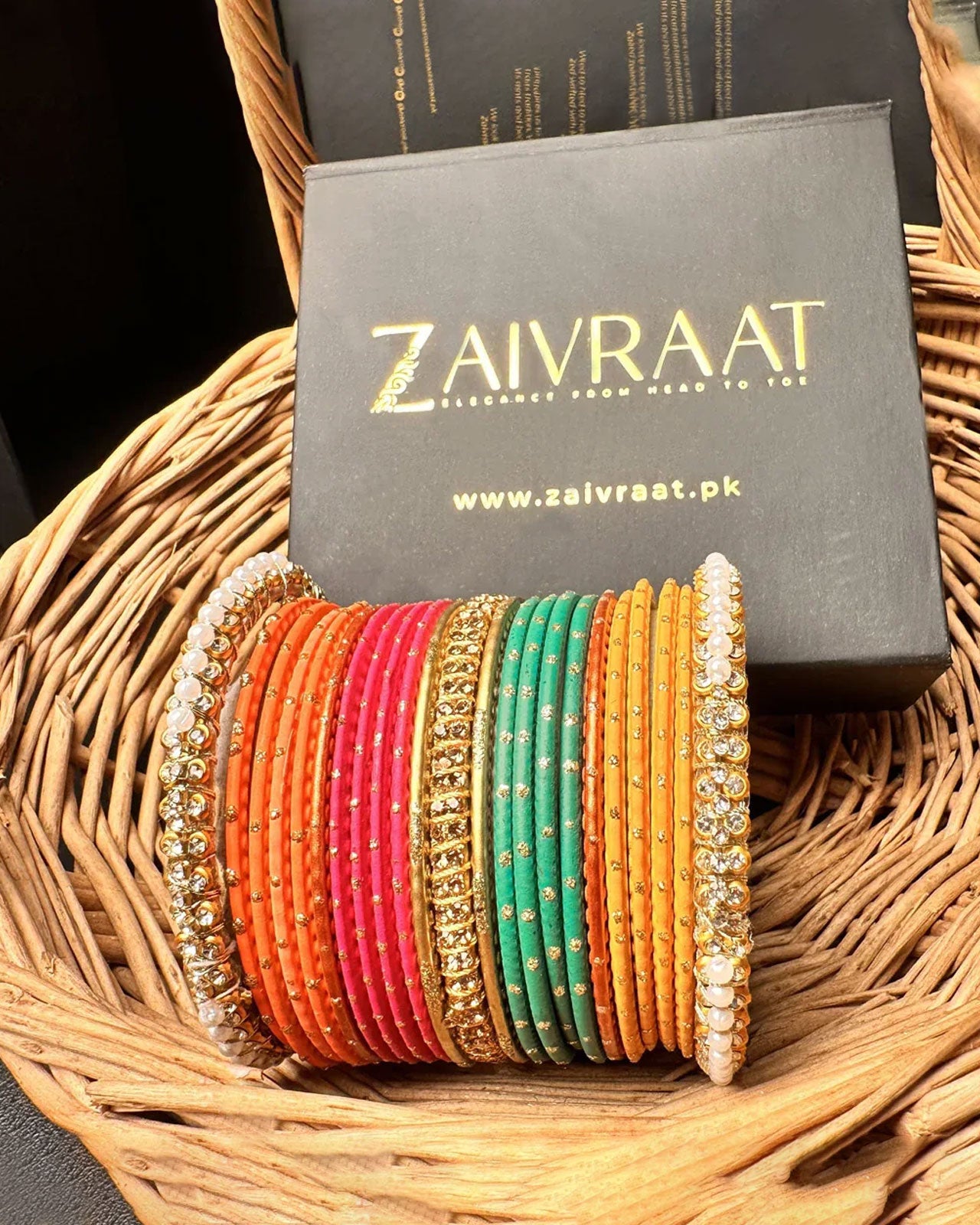 Mehndi Handmade Bangle Sets