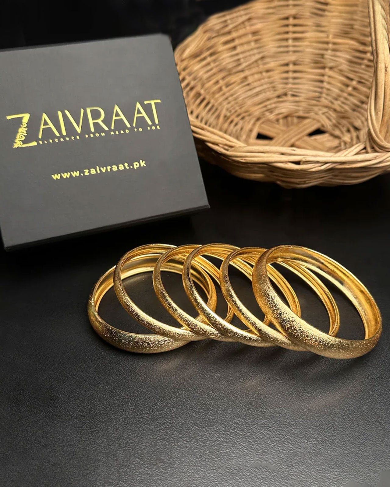 Ayra Inspired Gold Bangles