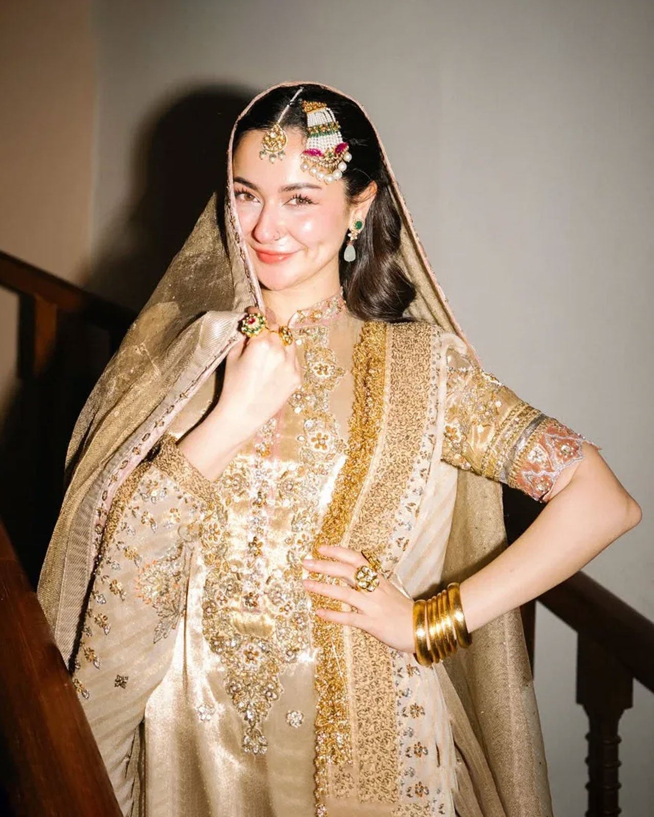 Ayra Inspired Gold Bangles