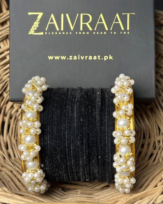 Noork - Black Velvet Bangle set