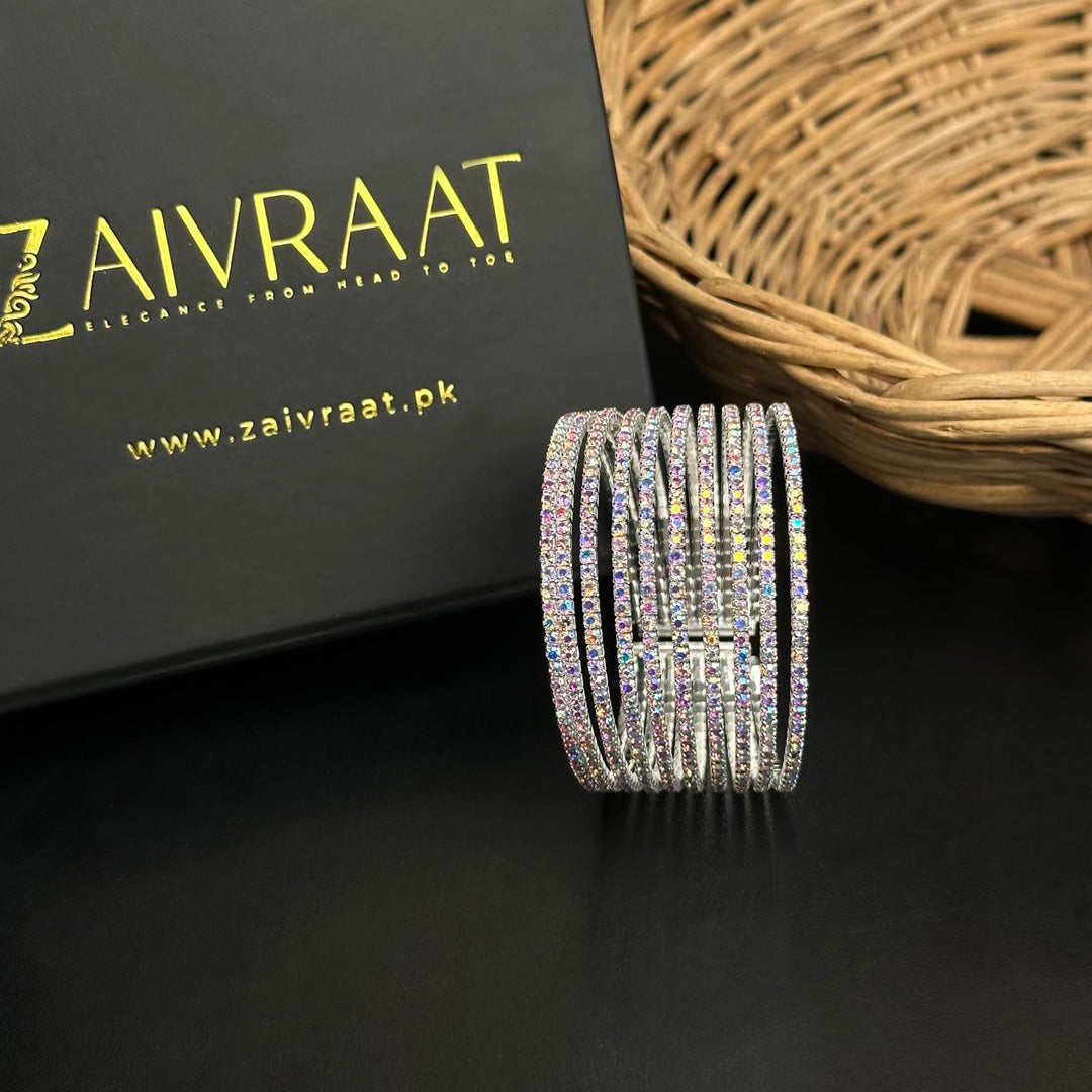 Silver  Auric Band ( Multi Color)