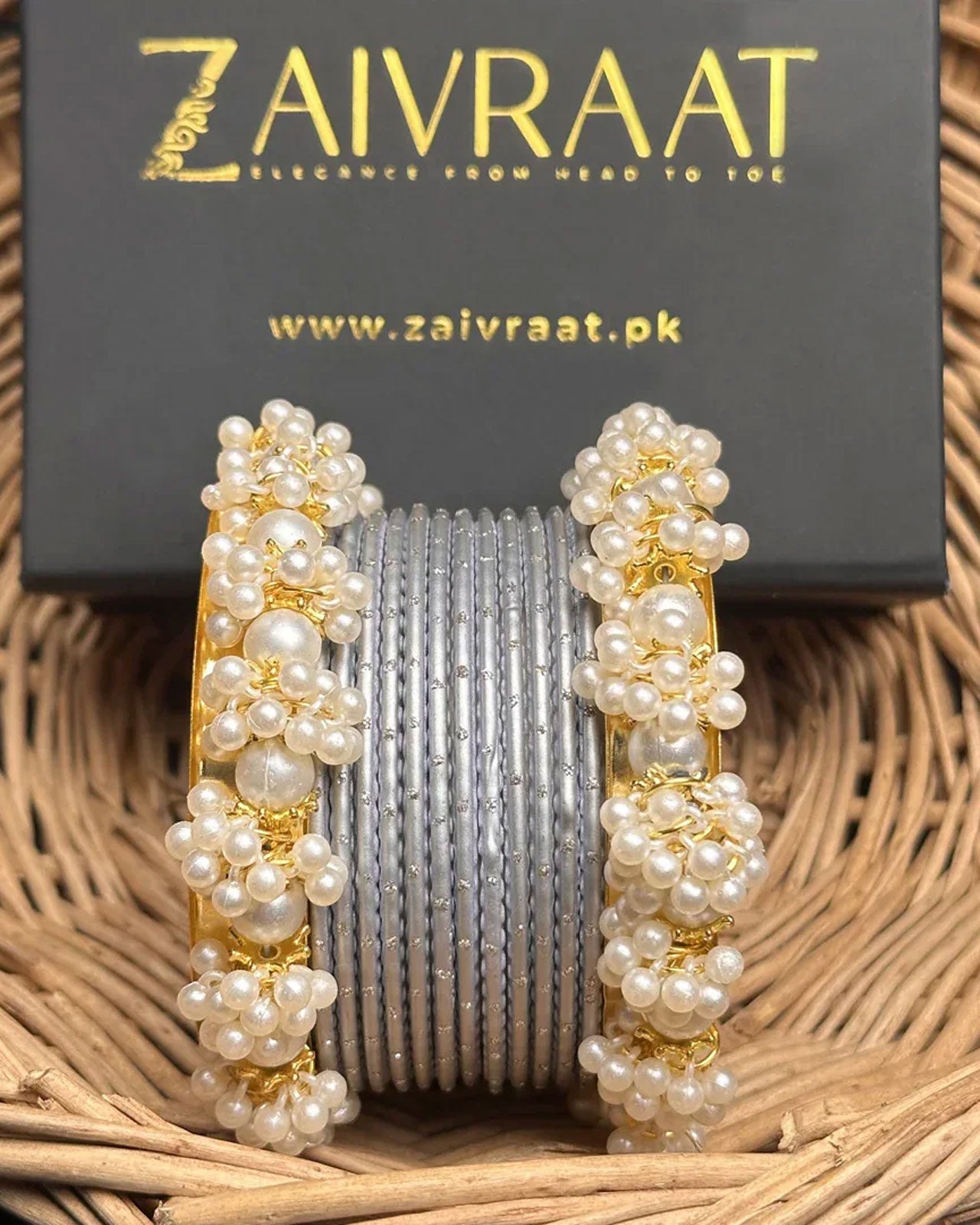 Dilkash - Dotted Metal Bangles