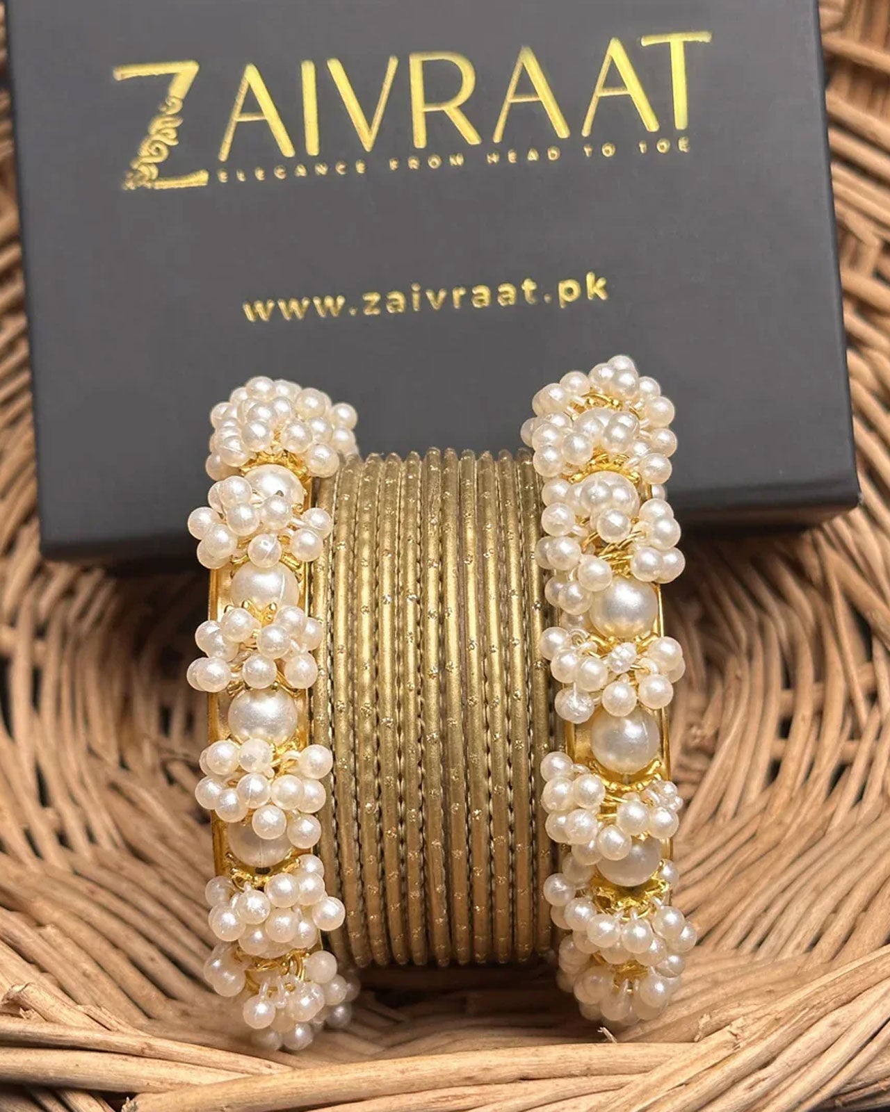 Dilkash - Dotted Metal Bangles