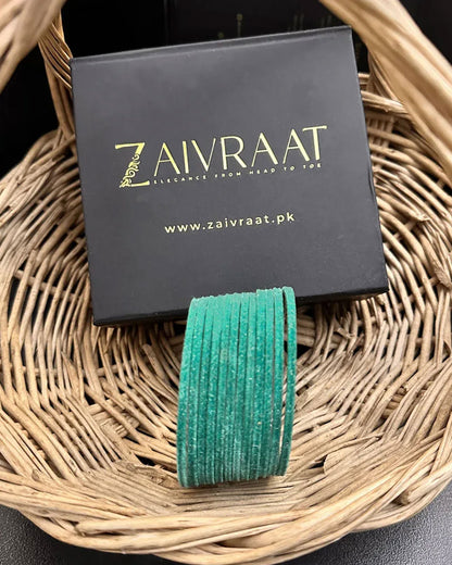 Velvet Bangle Set (Set of 12)