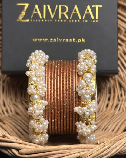 Dilkash - Dotted Metal Bangles