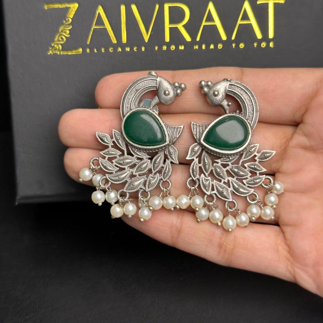 Moor Pankh Jhumki (Green)