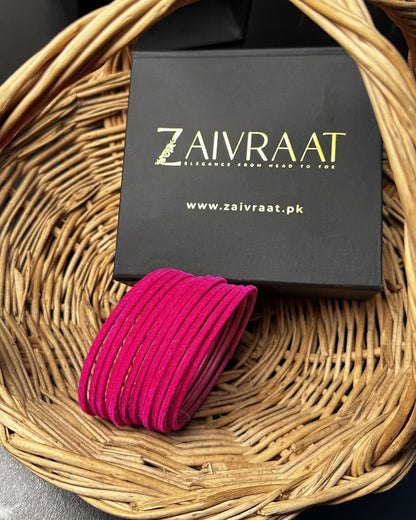 Velvet Bangle Set (Set of 12)