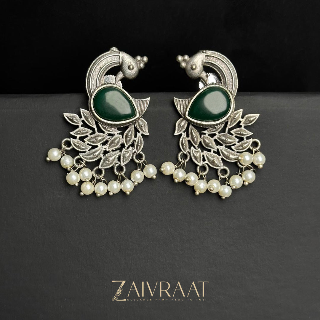Moor Pankh Jhumki (Green)