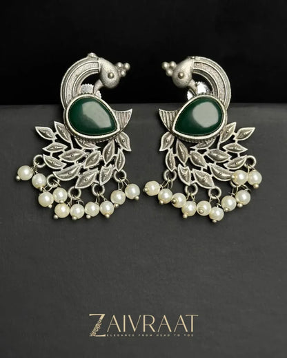 Moor Pankh Jhumki (Green)