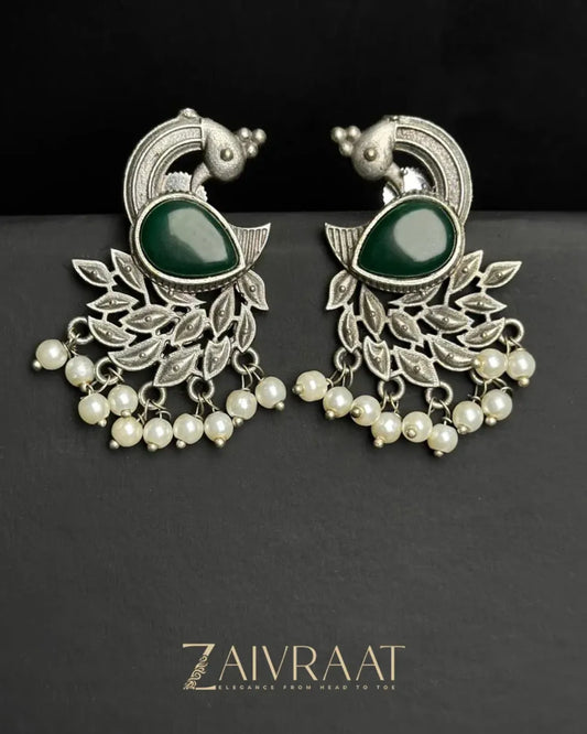 Moor Pankh Jhumki (Green)