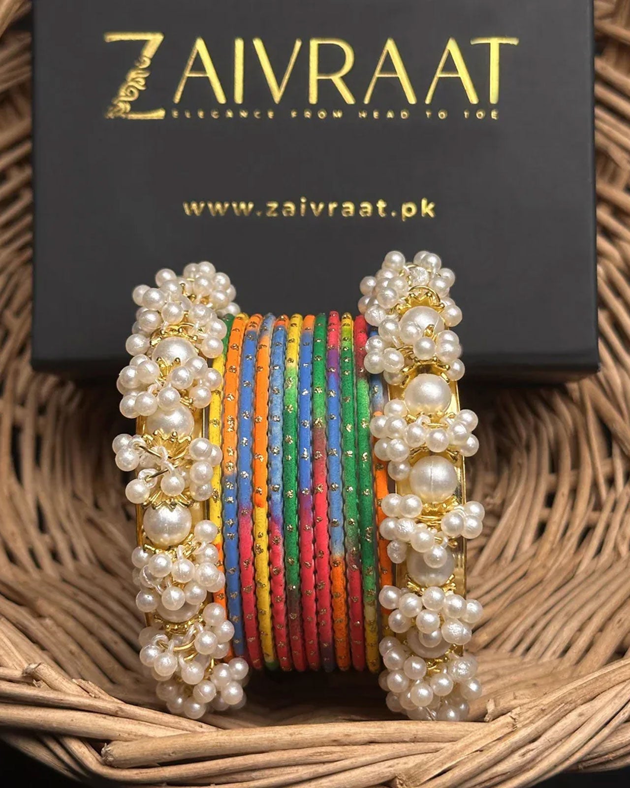 Dilkash - Dotted Metal Bangles