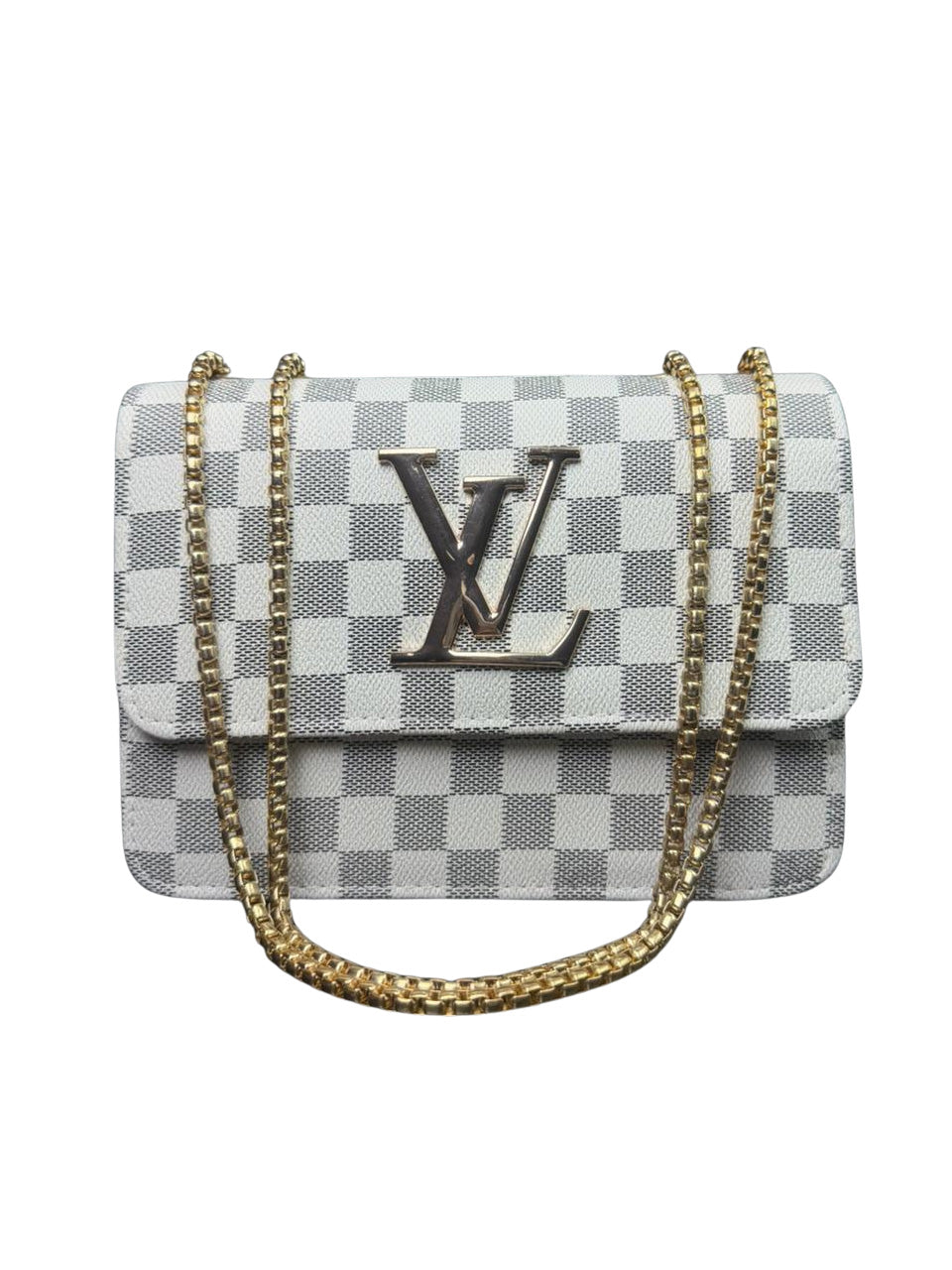 Luxury Checkered Handbag