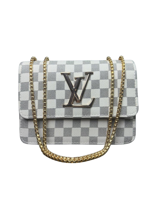 Luxury Checkered Handbag
