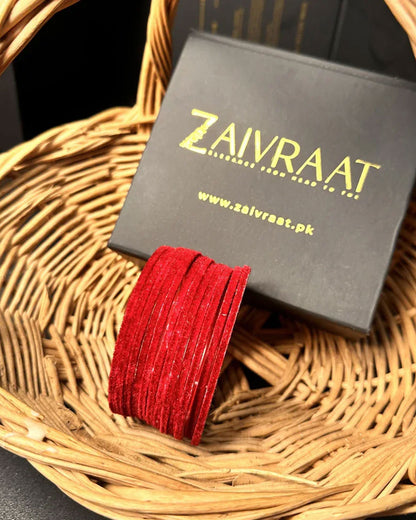 Velvet Bangle Set (Set of 12)