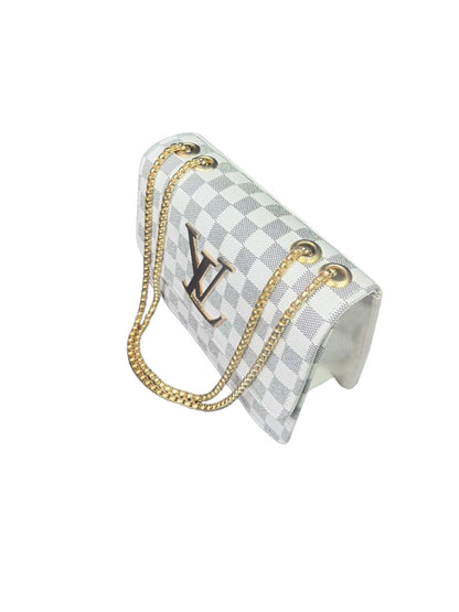 Luxury Checkered Handbag