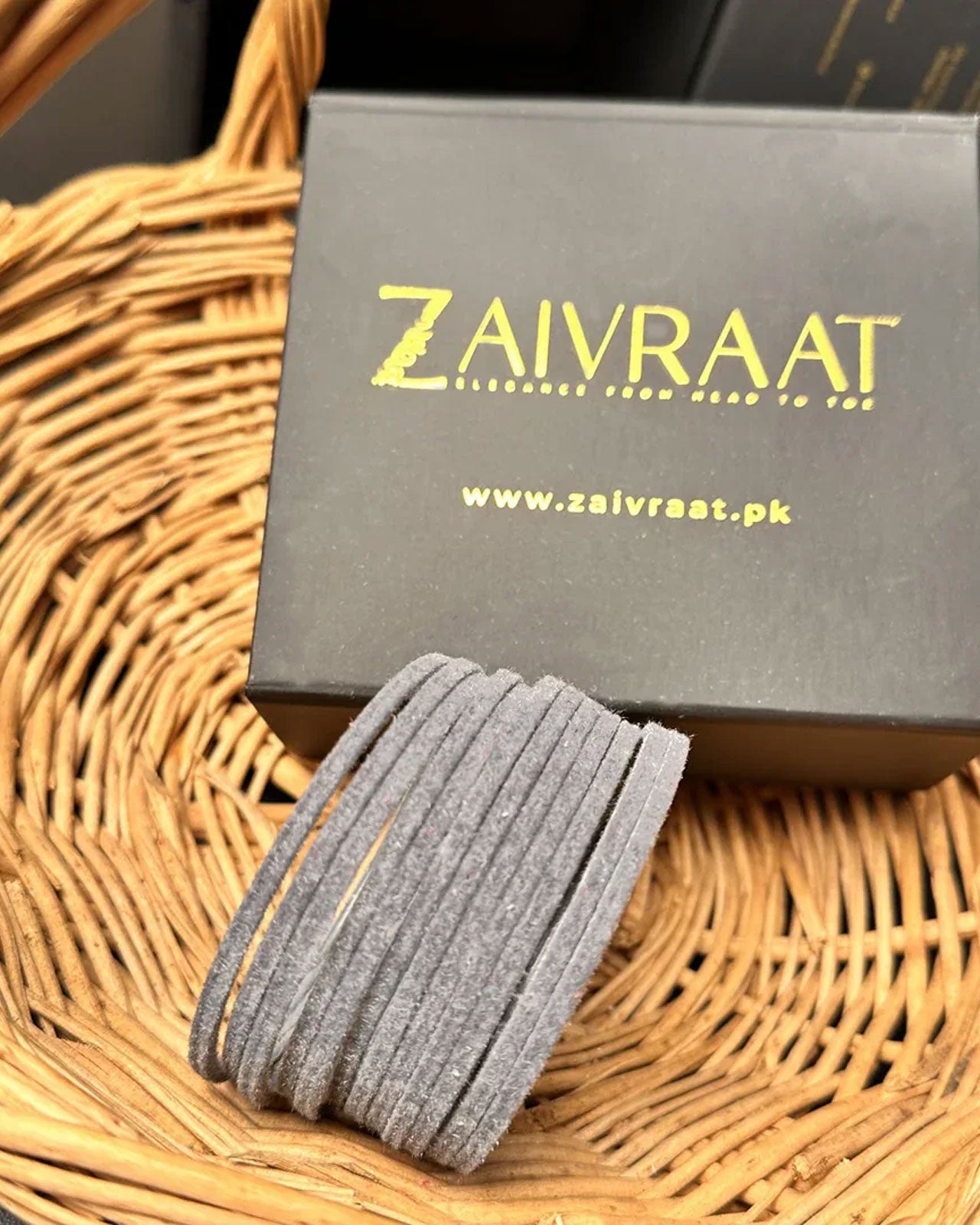 Velvet Bangle Set (Set of 12)