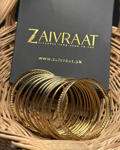 Roshni - Steel Bangles (Golden)