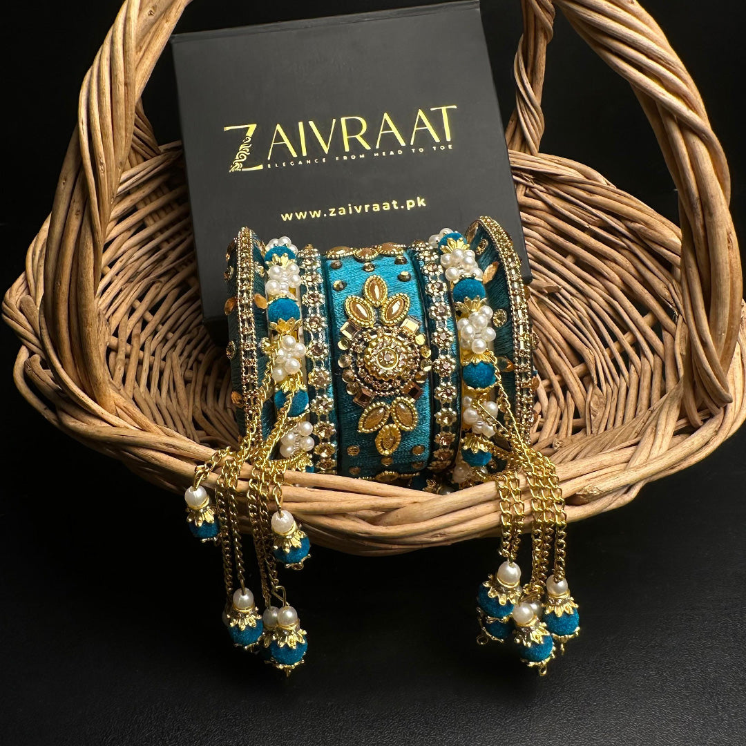 Handmade Fancy Bangles with Tassels
