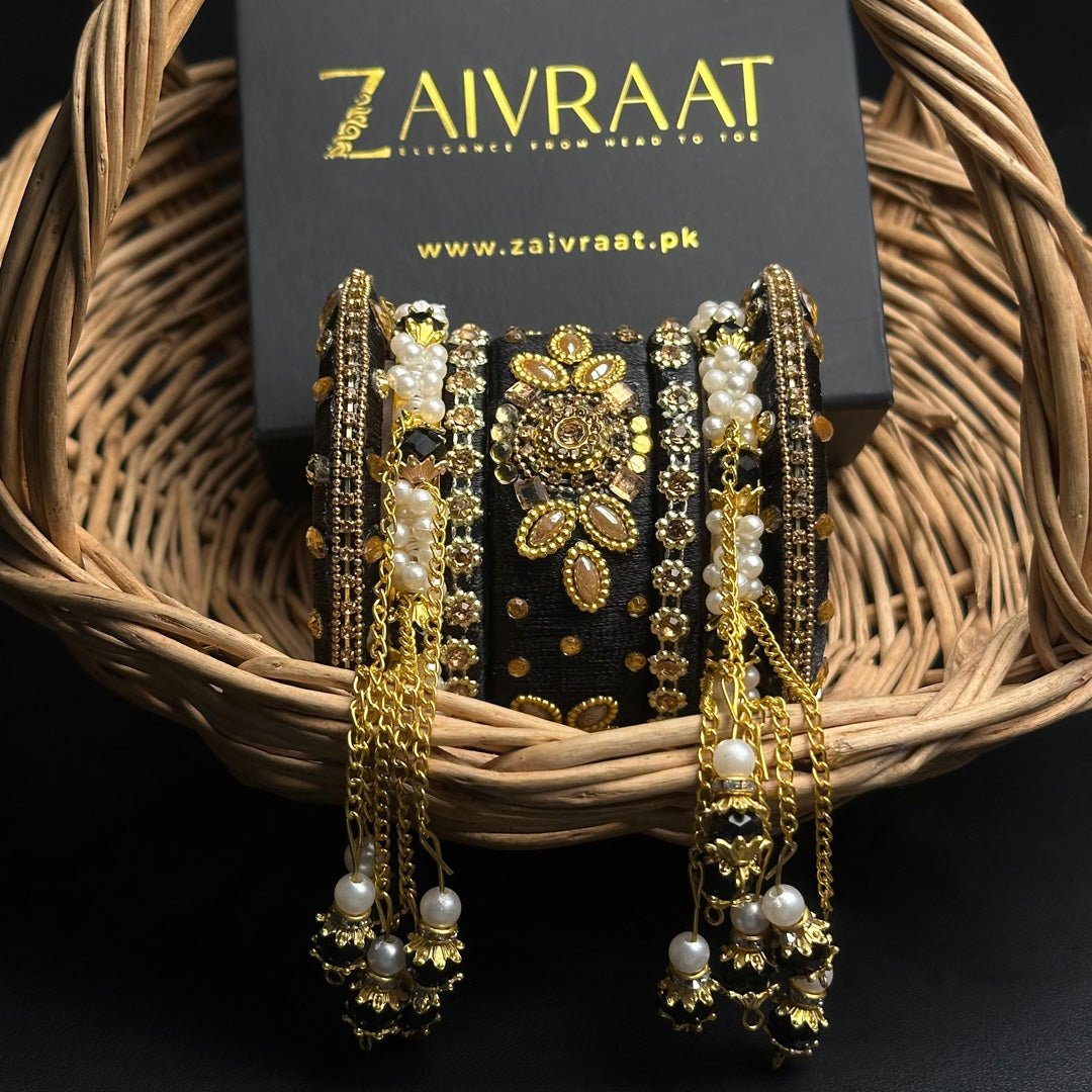 Handmade Fancy Bangles with Tassels