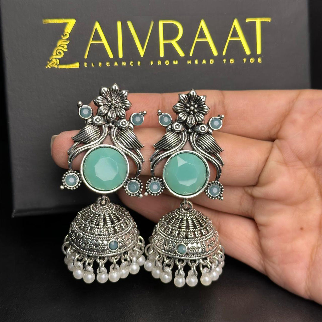 Meherbano Jhumkay (Aqua)