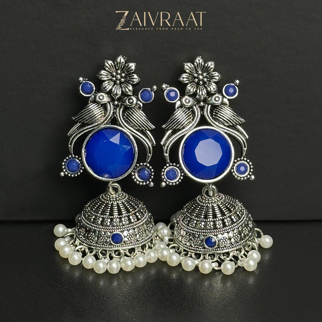 Meherbano Jhumkay (Blue)