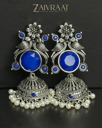 Meherbano Jhumkay (Blue)