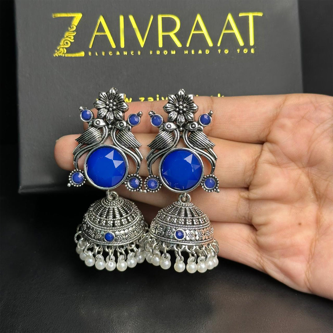 Meherbano Jhumkay (Blue)