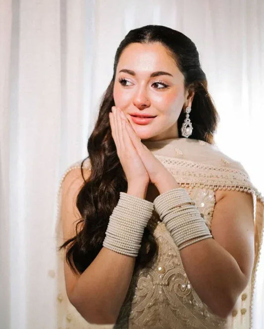 Hania Amir Inspired Pearl Bangles