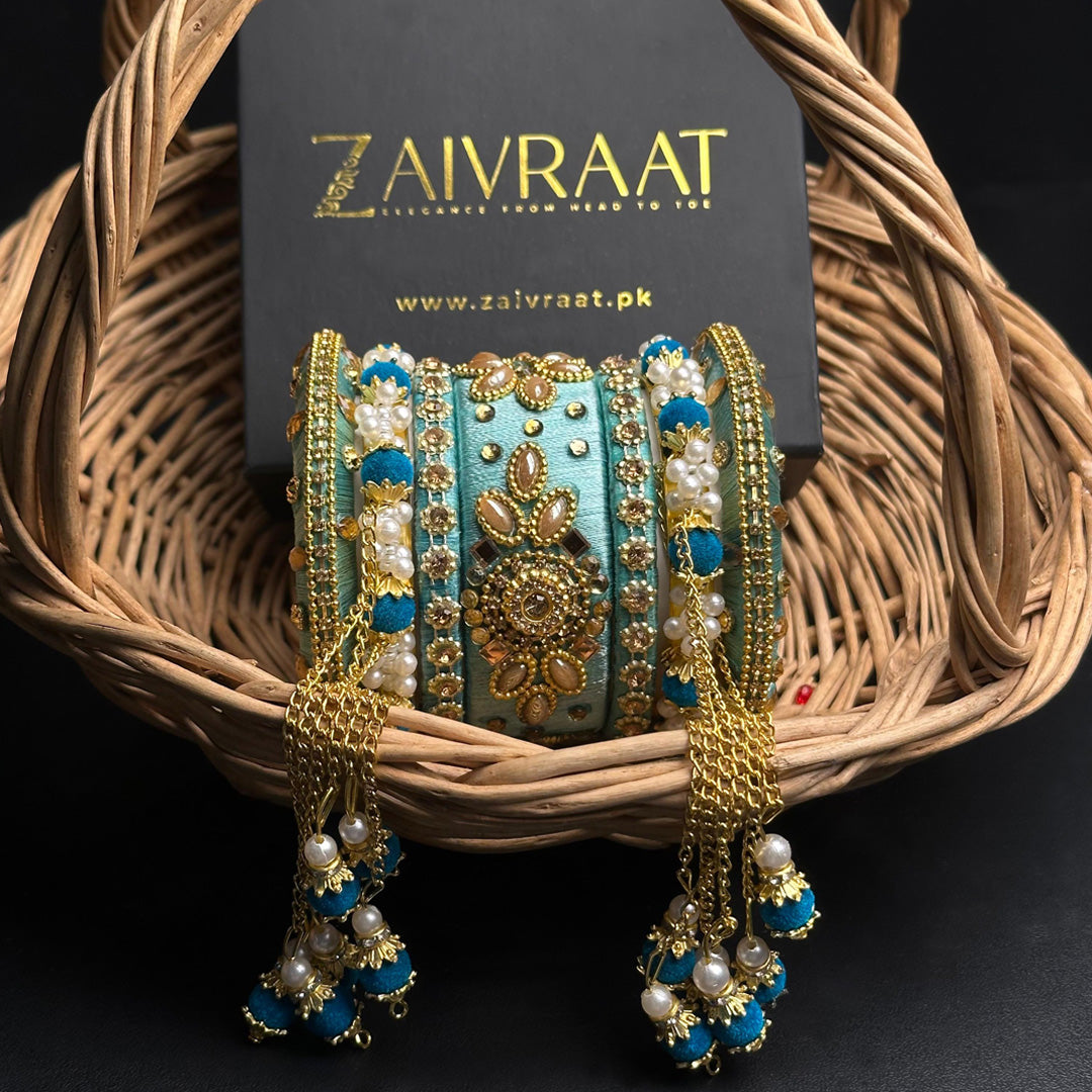 Handmade Fancy Bangles with Tassels