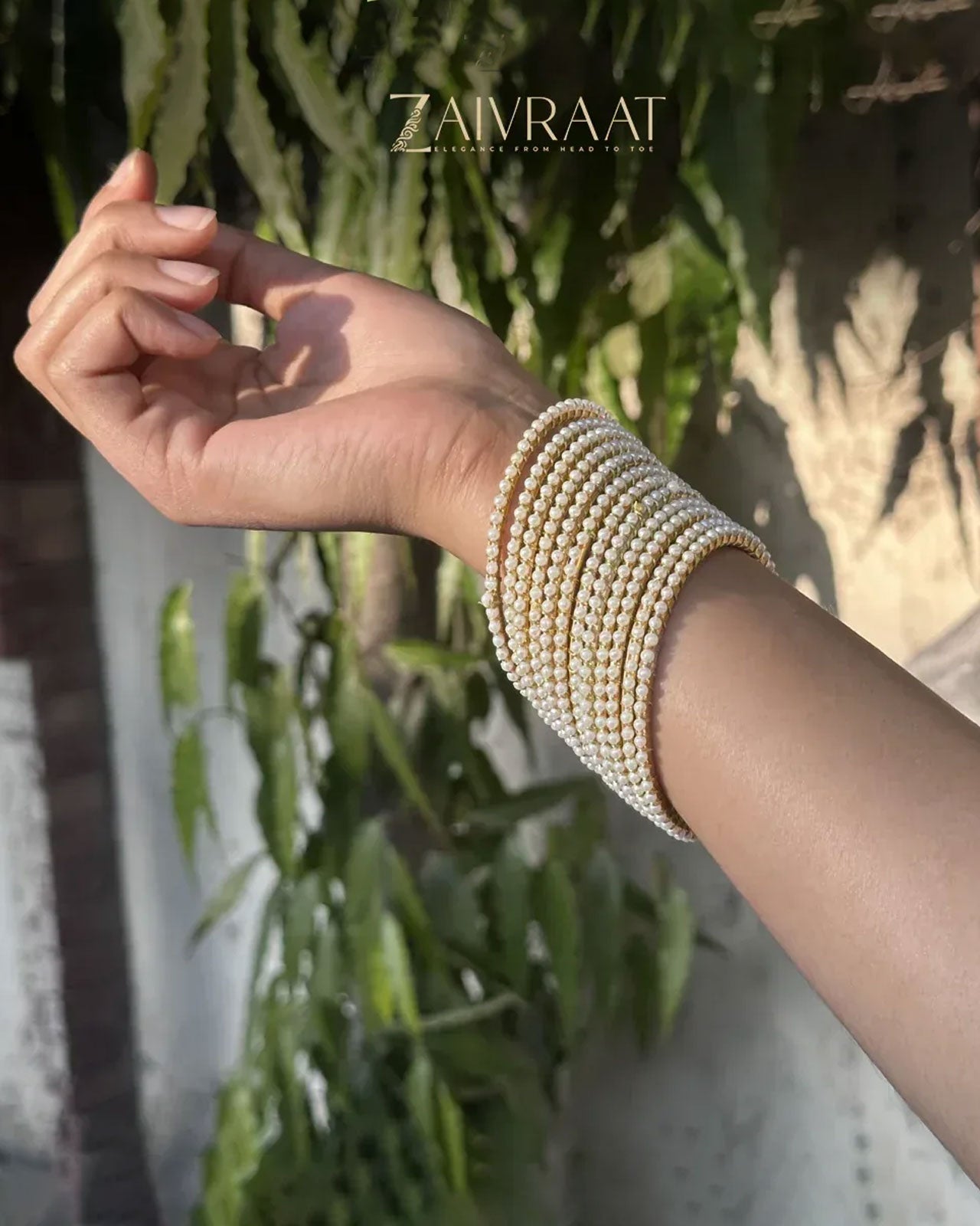 Hania Amir Inspired Pearl Bangles
