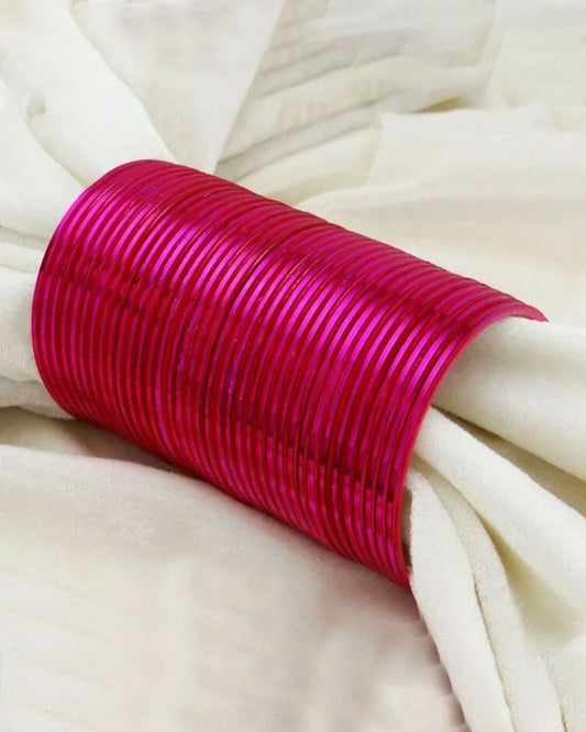 Zarnab Inspired Pink Glass Bangles