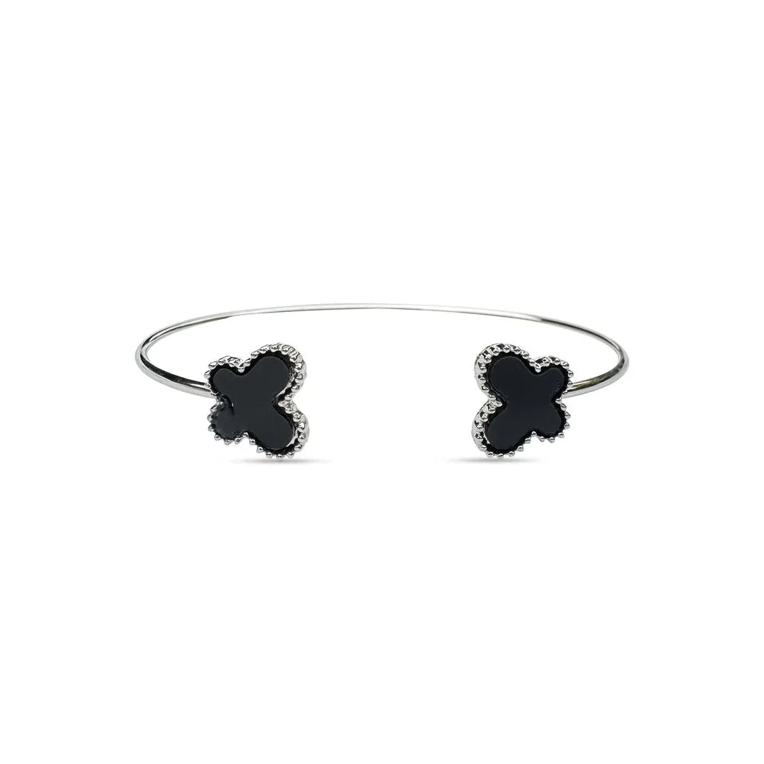 Silver Charm Cuff Bracelet - Zaivraat